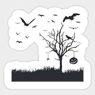 Spooky Environment Sticker